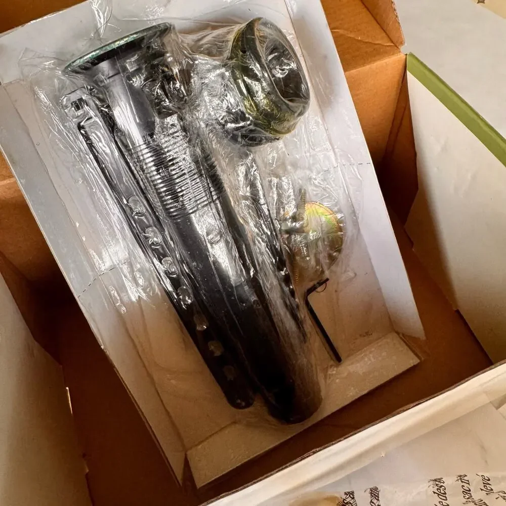 Oakbrook Collection Single Handle Bathroom Faucet Brass New Open Box
